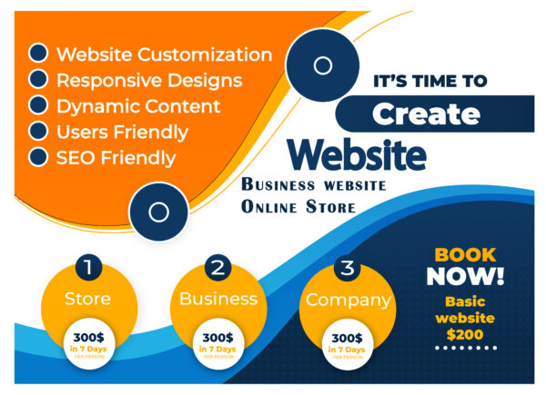 Company Website With Responsive Design